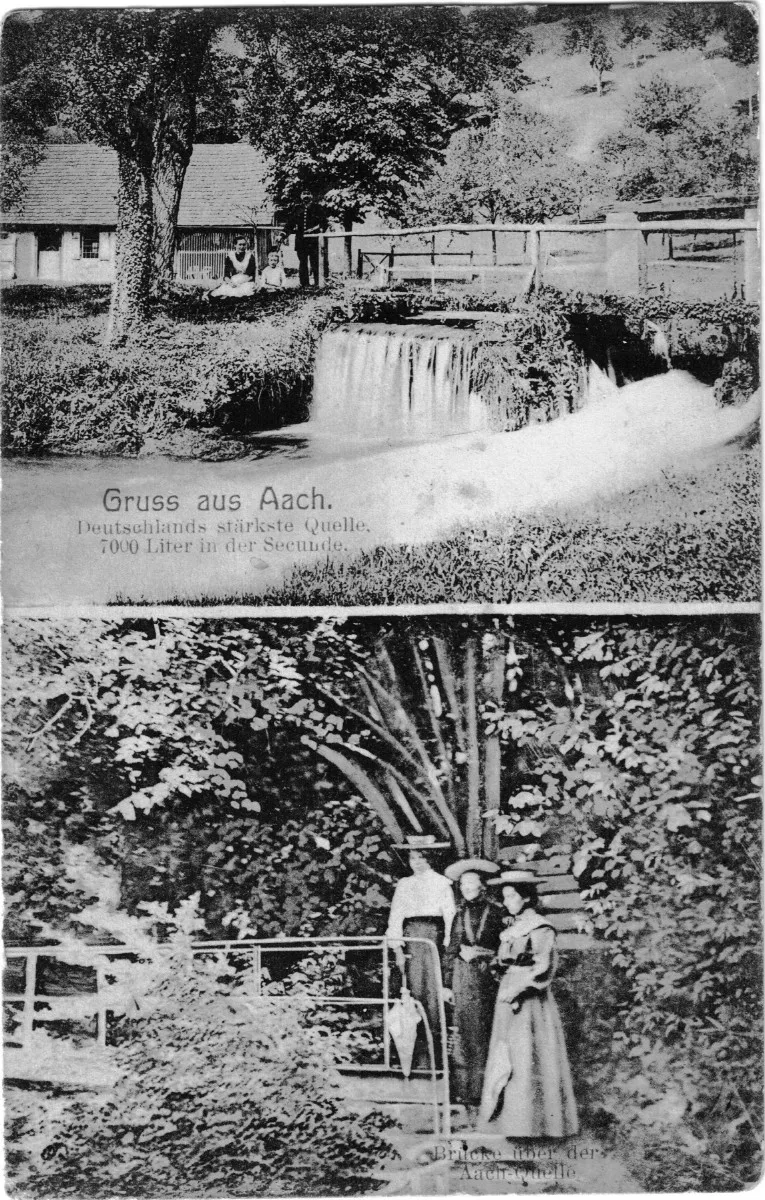 Aachtopf Postkarte 1906