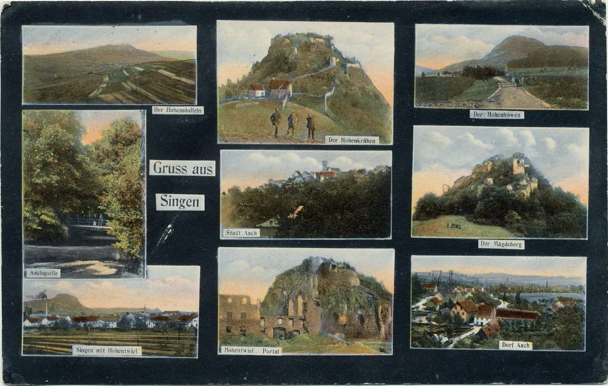 Aachtopf Postkarte 1914