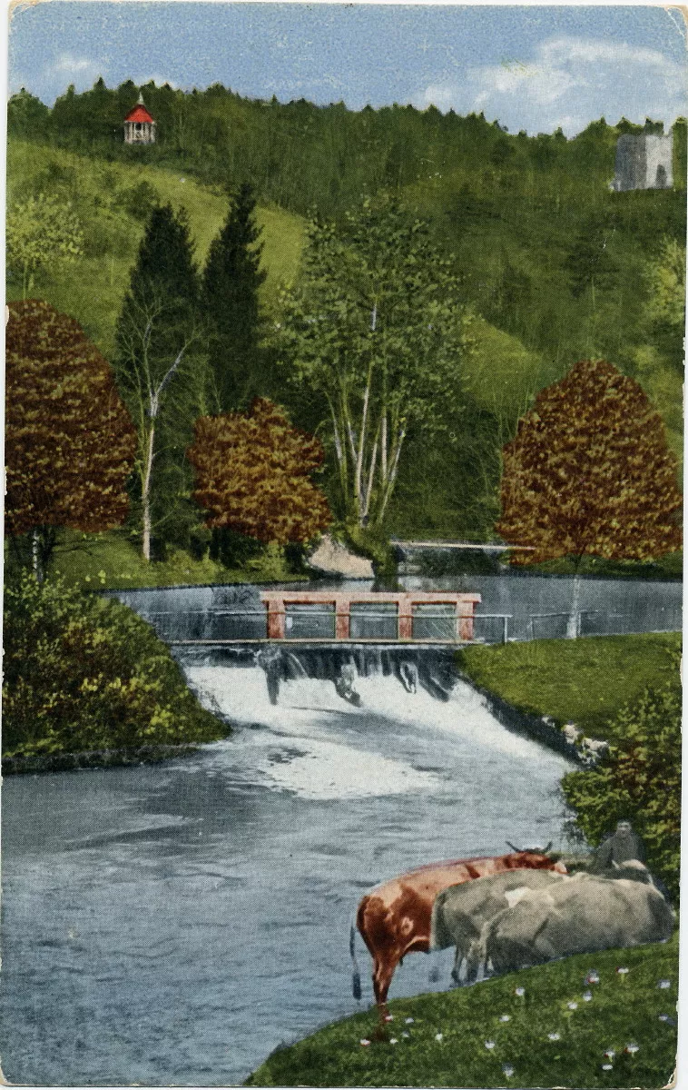 Aachtopf Postkarte 1921