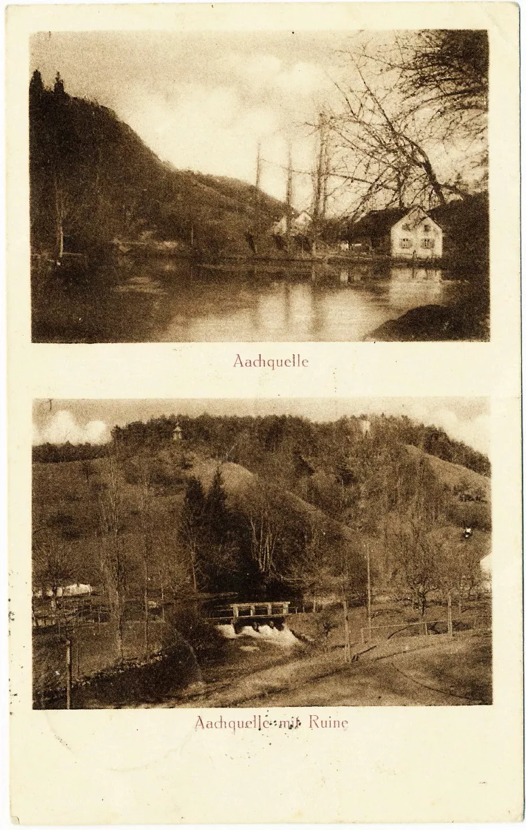 Aachtopf Postkarte 1924