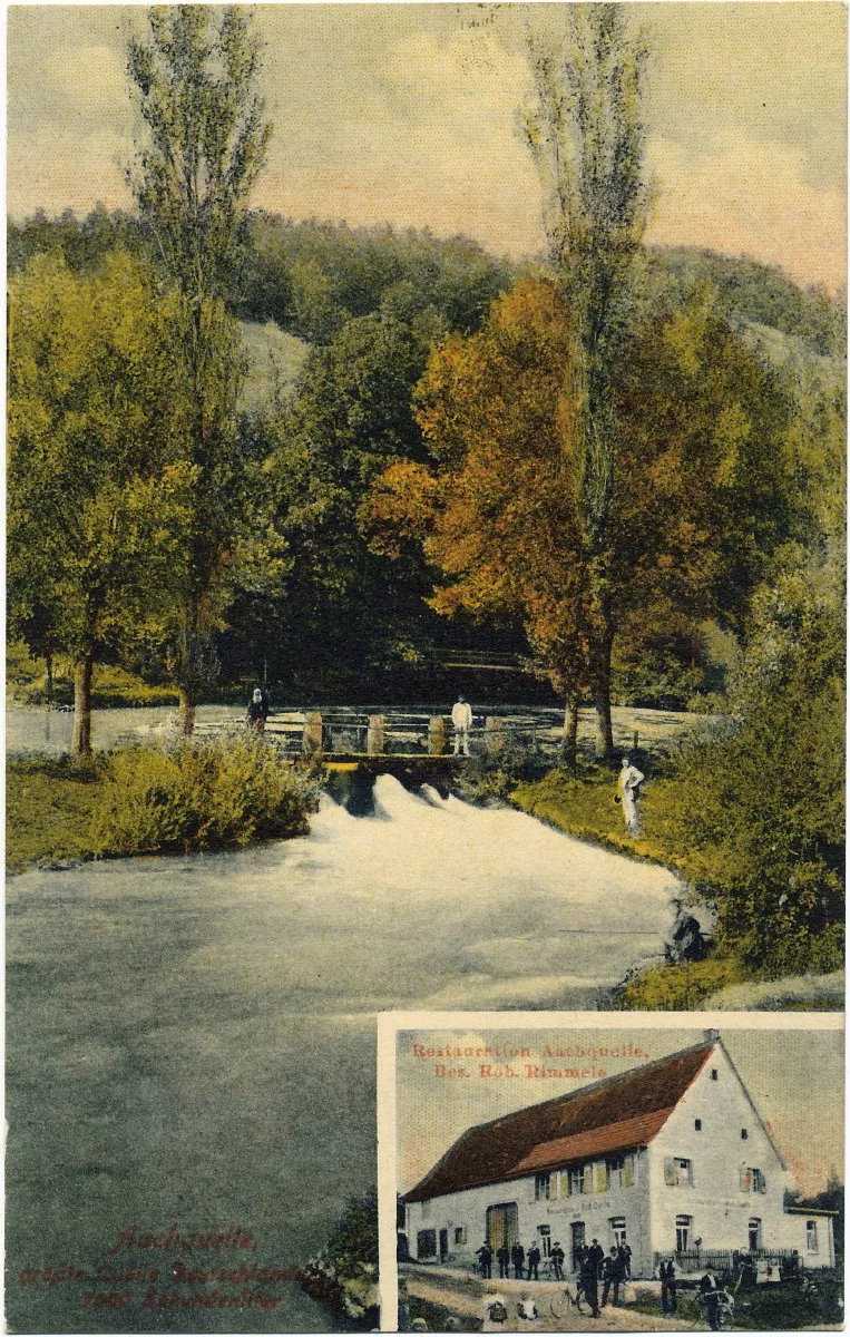 Aachtopf Postkarte 1925
