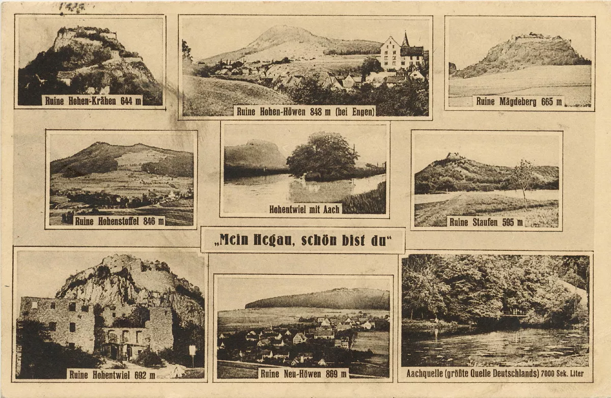 Aachtopf Postkarte 1926